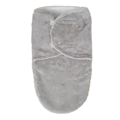 Saco de Dormir Para Bebê Super Soft Buba Cinza