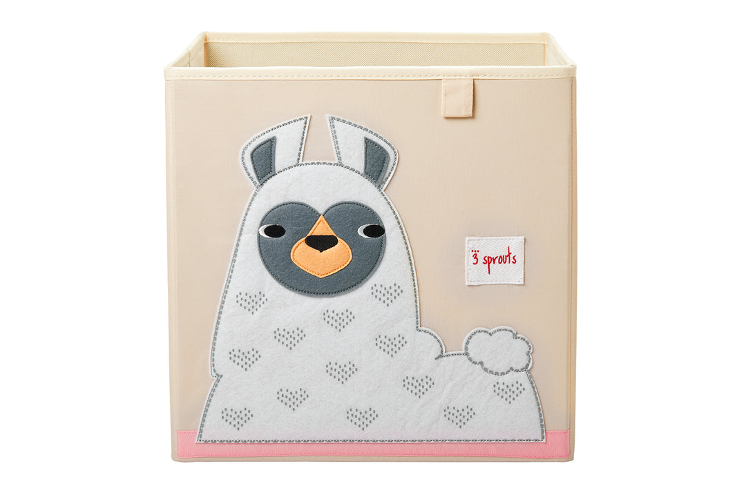 Cesto Organizador Quadrado Lhama 3 Sprouts