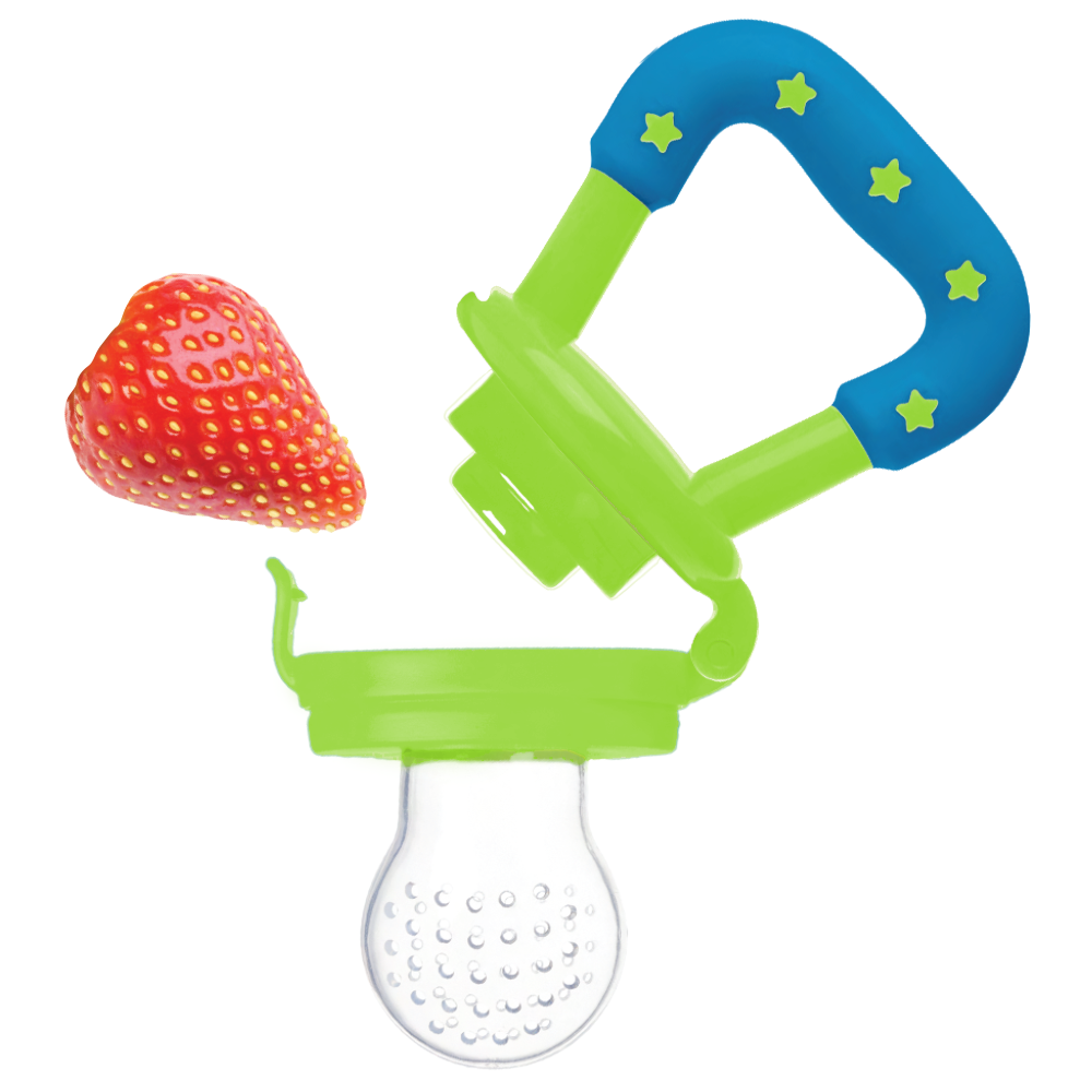 Porta-Frutinha para Bebê com Sugador em Silicone Buba 6+
