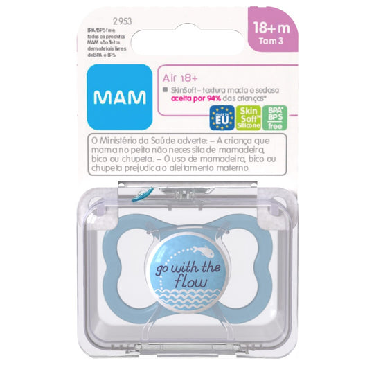 Chupeta Air MAM - 18+ meses - Tam 3 - Com Estojo