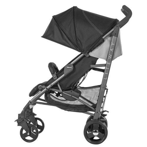 Carrinho de Bebê Chicco Lite Way 3 Jet Black