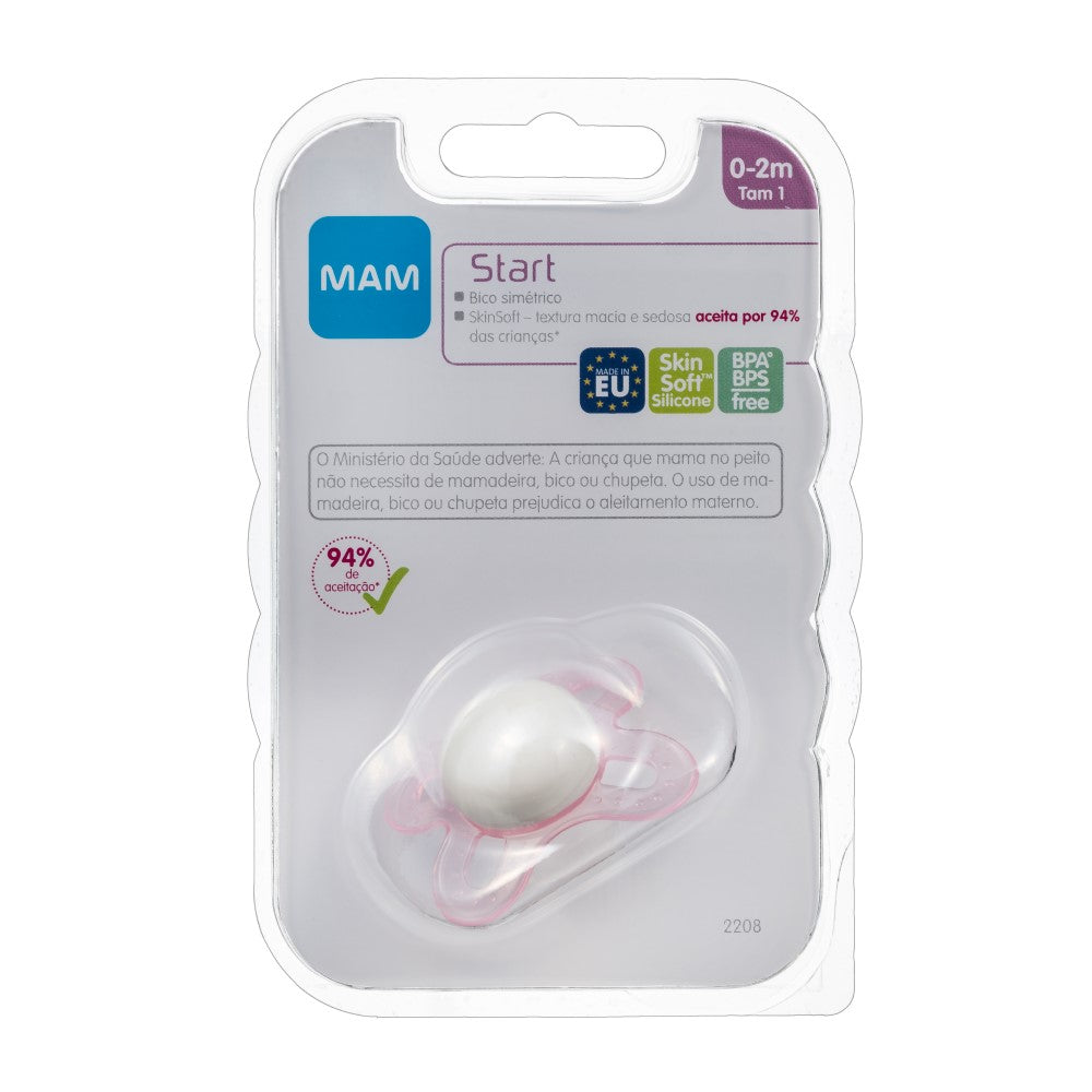 Chupeta Start MAM - 0-2 meses - Tam 1