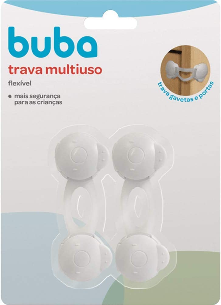 Trava para Gavetas e Portas Infantil Buba