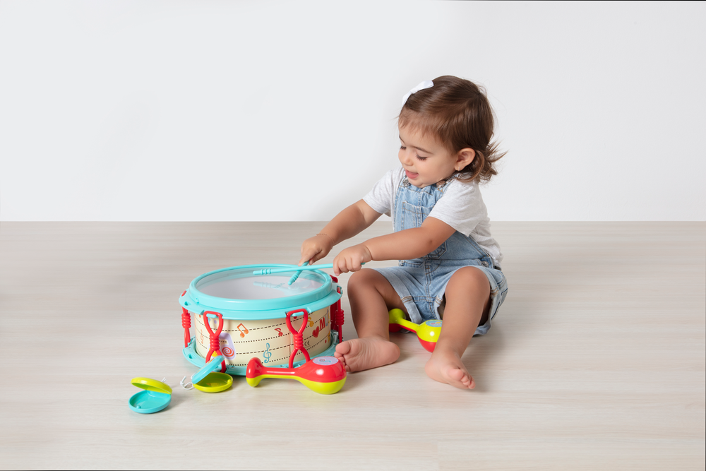 Kit Bateria Infantil Buba