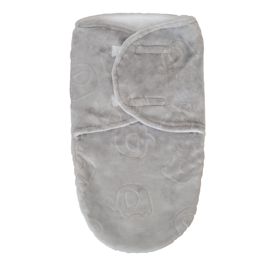 Saco de Dormir Para Bebê Super Soft Buba Cinza