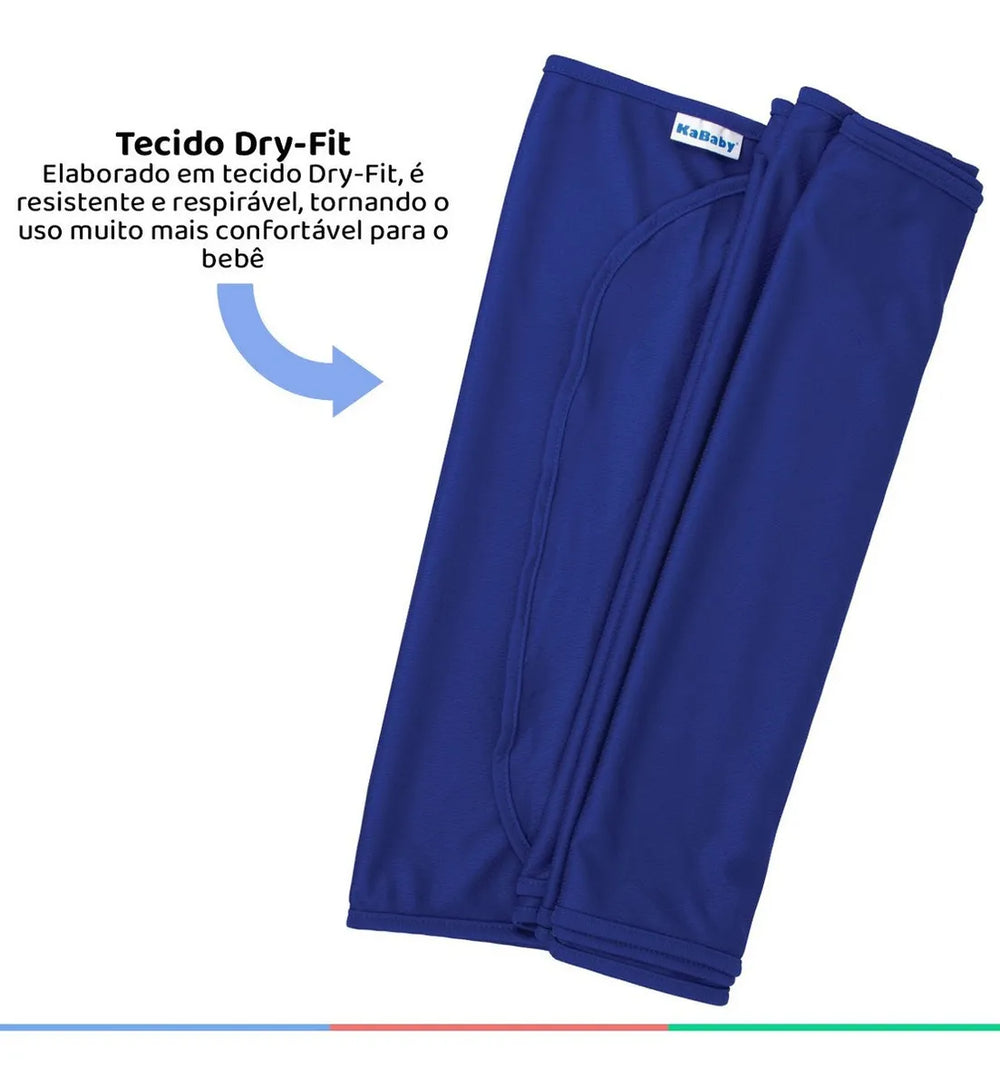 Canguru Wrap Sling KaBaby 3,5kg a 16kg - Azul