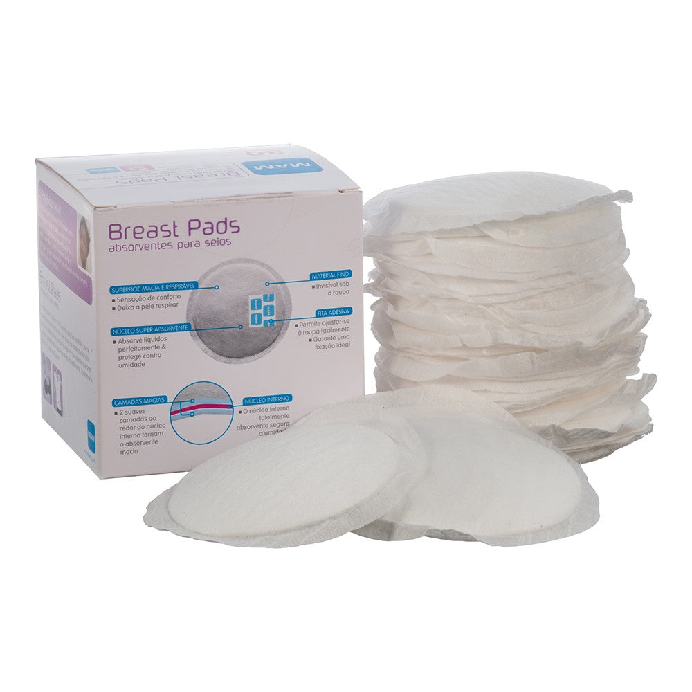 Absorvente para Seios MAM - 30 unidades