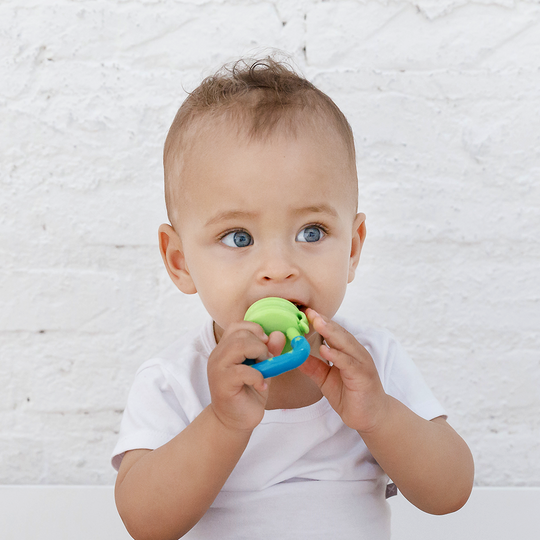 Porta-Frutinha para Bebê com Sugador em Silicone Buba 6+