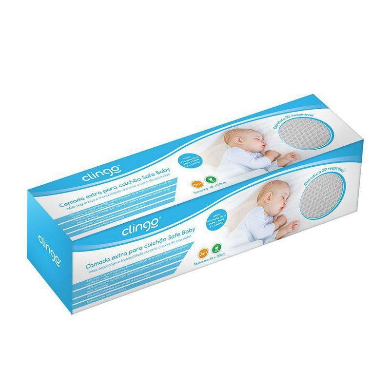 Protetor Camada Extra Para Colchão Safe Baby - Clingo