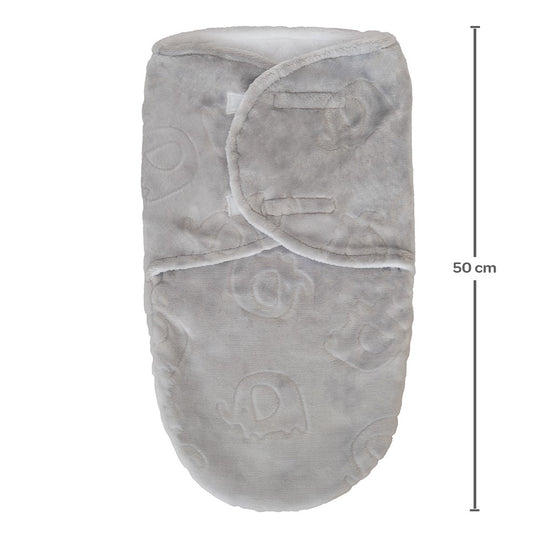 Saco de Dormir Para Bebê Super Soft Buba Cinza