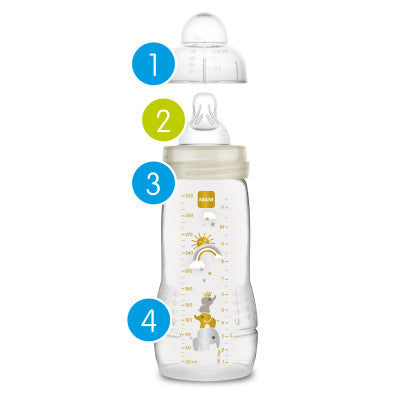 Mamadeira Easy Active MAM (4m+) 330ml