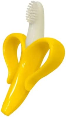 Massageador de Gengiva para Bebê com Cerdas Banana Buba