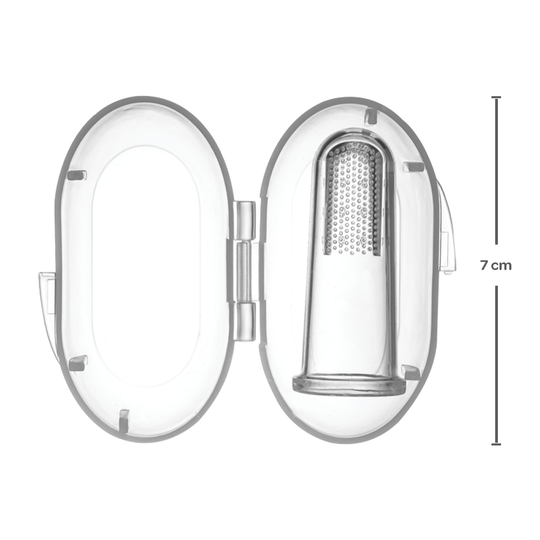 Massageador de Gengiva para Bebê em Silicone com Case Buba