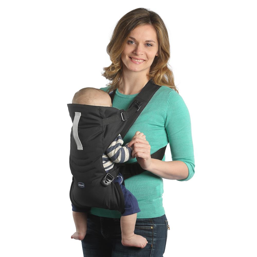 Canguru Chicco EasyFit Black Night de 0 a 9kg – Preto