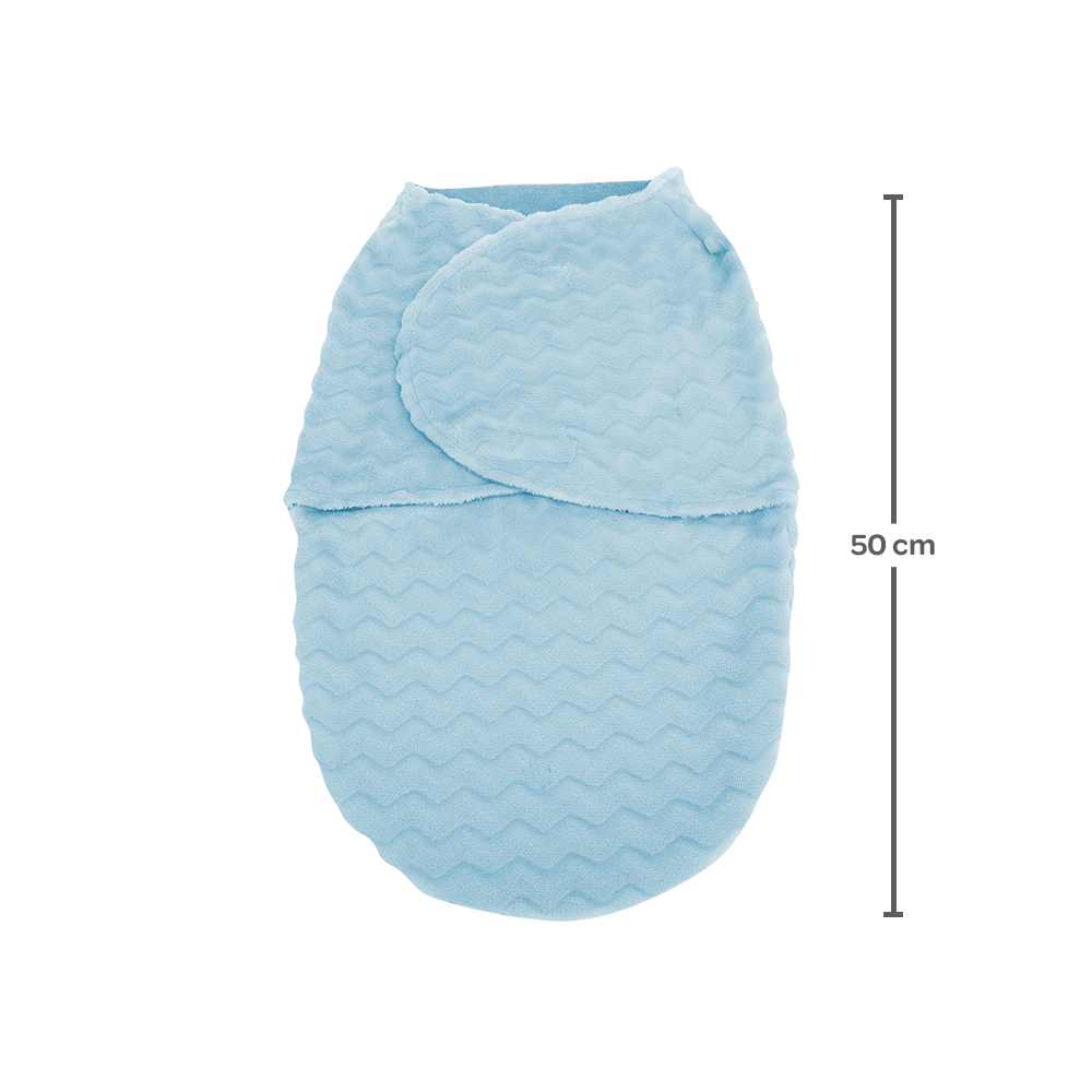 Saco de Dormir Para Bebê Super Soft Buba Azul