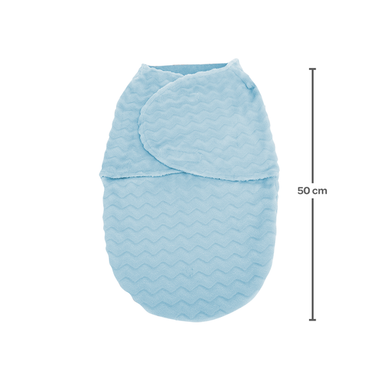Saco de Dormir Para Bebê Super Soft Buba Azul