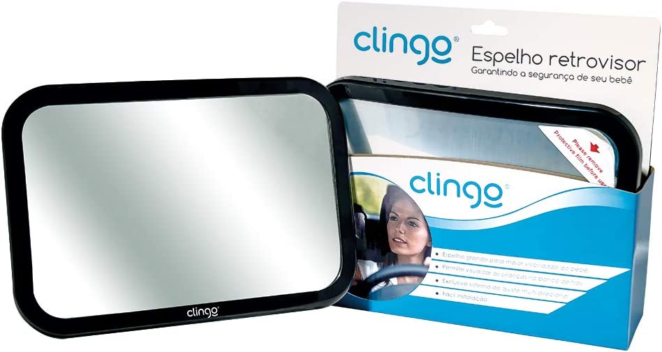 Espelho Retrovisor Para Bebê Clingo