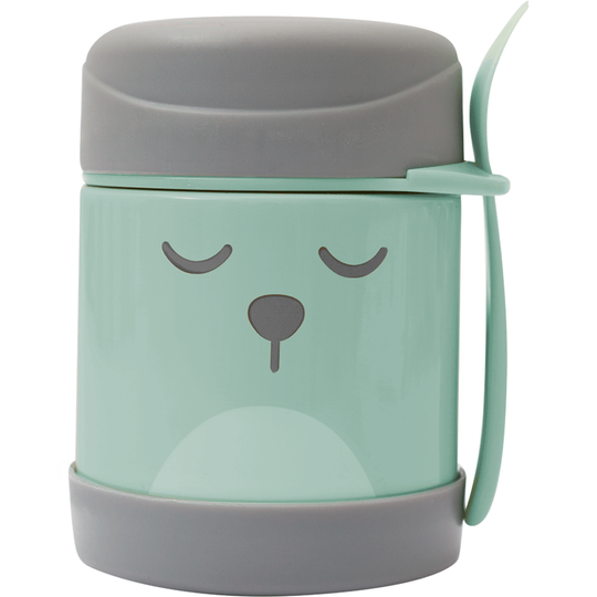 Pote Térmico c/ Talher Gumy 320ml Buba Verde