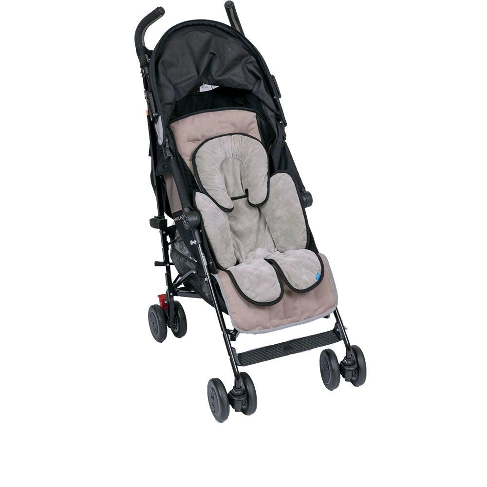 Almofada para Bebê Conforto Cinza e Preto Clingo