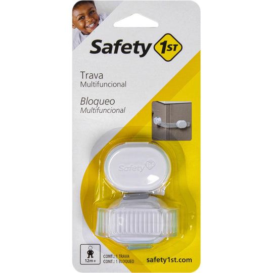Trava Multifuncional White Portas e Gavetas - Safety 1st