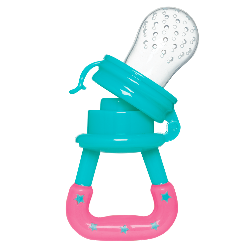 Porta-Frutinha para Bebê com Sugador em Silicone Buba 6+