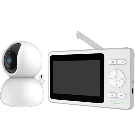 Babá Eletrônica Sem Fio Com Visão Noturna Monitor 4,3" Kababy